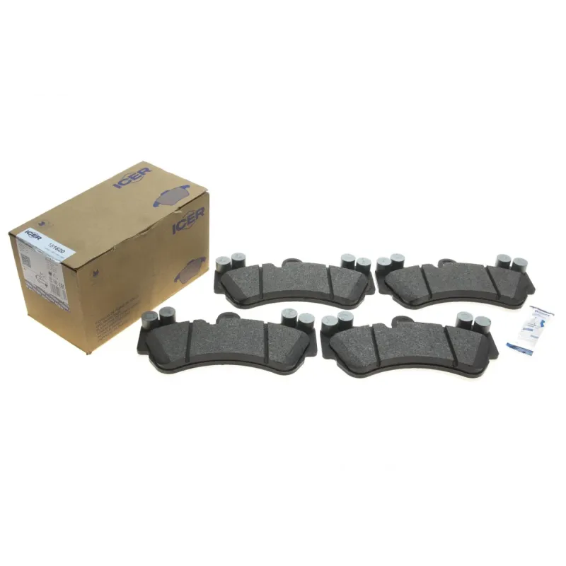 Колодки гальмівні (передні) Porsche Cayenne 02-10/VW Touareg 02-18/MB G-class (W463) 18-