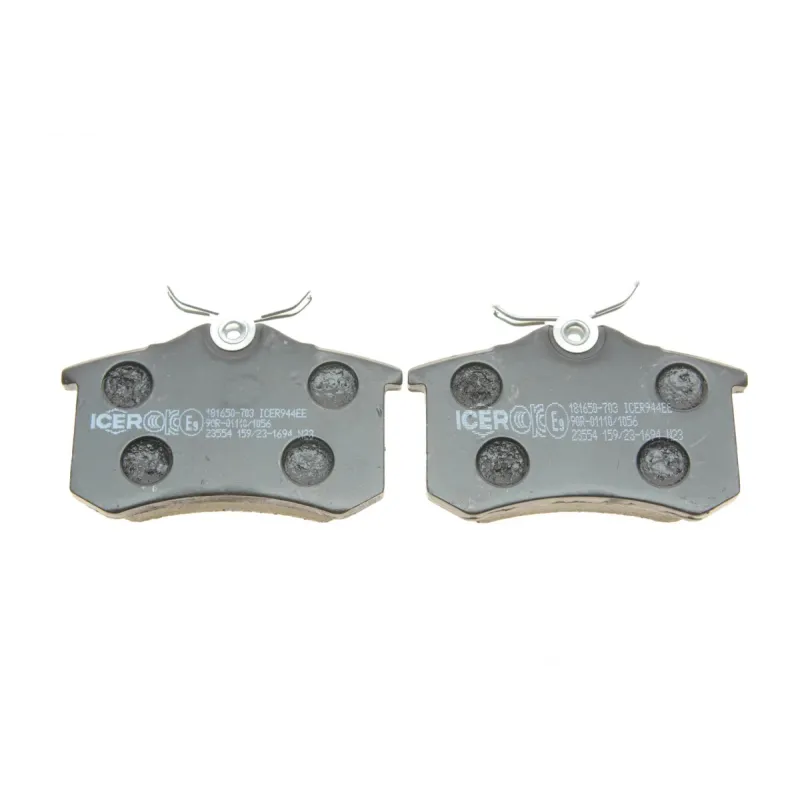 Колодки гальмівні задні ICER 181650-703 для Audi A4 B6/B7, Renault Scenic/Megane, Citroen C4
