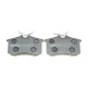 Колодки гальмівні задні ICER 181650-703 для Audi A4 B6/B7, Renault Scenic/Megane, Citroen C4
