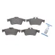 Колодки гальмівні задні ICER 181651-200 для Volvo V40 2012-, 123.1x51.9x15.3 мм