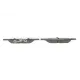 Колодки гальмівні задні ICER 181651-200 для Volvo V40 2012-, 123.1x51.9x15.3 мм