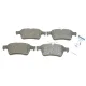 Колодки гальмівні задні ICER 181651 для Ford Focus 04-/Opel Vectra C 02-13, 123.1x51.9x16.4 мм