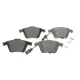 Колодки гальмівні (передні) Audi A4 03-09/A6/A8 03-11/Seat Exeo 08-13 (+датчики)