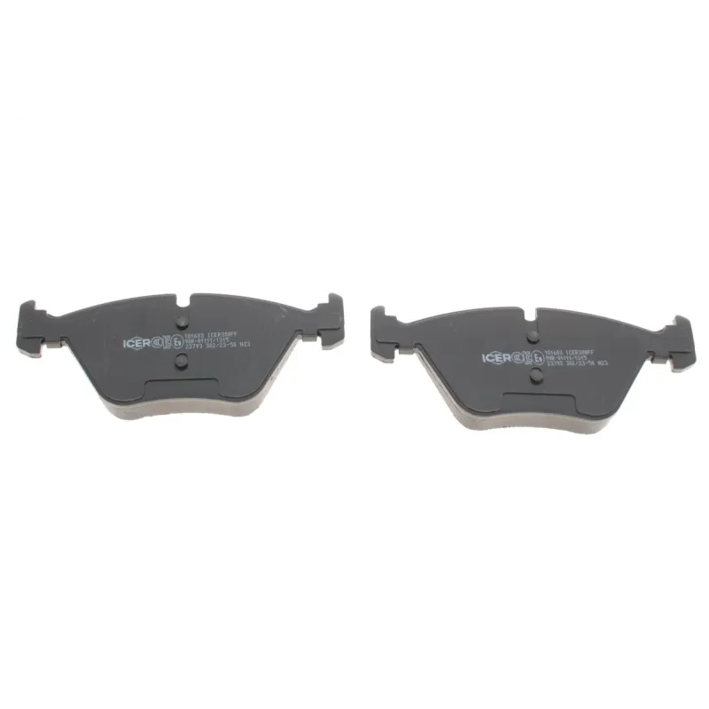 Колодки гальмівні передні ICER 181683 для BMW 3 (E90/E91/E92) 07-13/5 (E60/E61) 03-10/X1 (E84) 09-15 (кріпл.51мм)