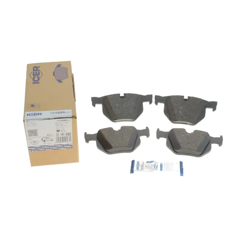 Колодки гальмівні (задні) BMW X5 (E70) 06-13/(F15/F85) 13-18/X6 (E71/E72) 08-14/(F16/F86) 14-19
