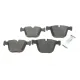 Колодки гальмівні (задні) BMW 1/3/5/6/7/X5/X6 03-