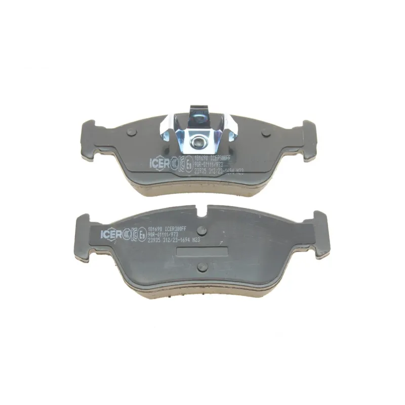 Колодки гальмівні передні ICER 181698 для BMW 1 (E81/E87) 03-13, 3 (E90-E93) 04-13, 150.2 мм