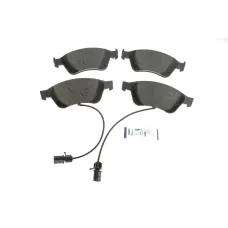 Колодки гальмівні (передні) Audi A6 04-11/A8 96-/Seat Ibiza 03-04/VW Phaeton 02-16 (+датчики)