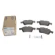 Колодки гальмівні задні ICER 181744 для Ford Focus/Kuga/C-Max, Mazda 3/5, Volvo C30/S40/V50, 123.1x51.9x16.4 мм