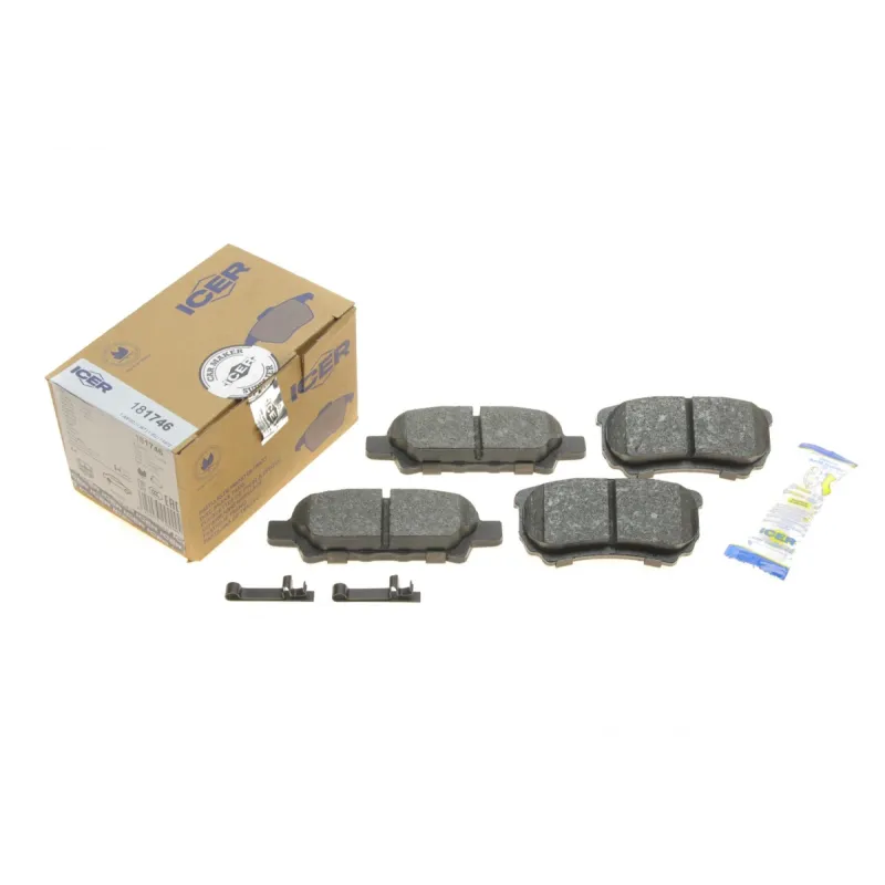 Колодки гальмівні задні ICER 181746 для Mitsubishi Outlander, Lancer, Jeep Compass, Dodge Avenger