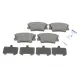 Колодки гальмівні задні ICER 181761 для Toyota Camry/RAV4 IV, Lexus ES, Avalon, 15.2 мм