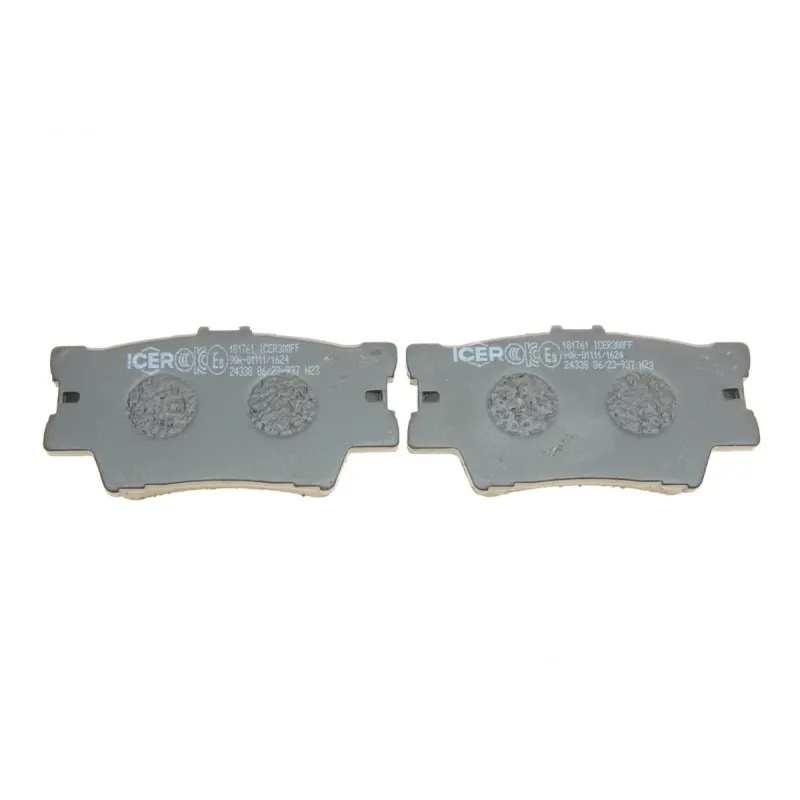 Колодки гальмівні задні ICER 181761 для Toyota Camry/RAV4 IV, Lexus ES, Avalon, 15.2 мм