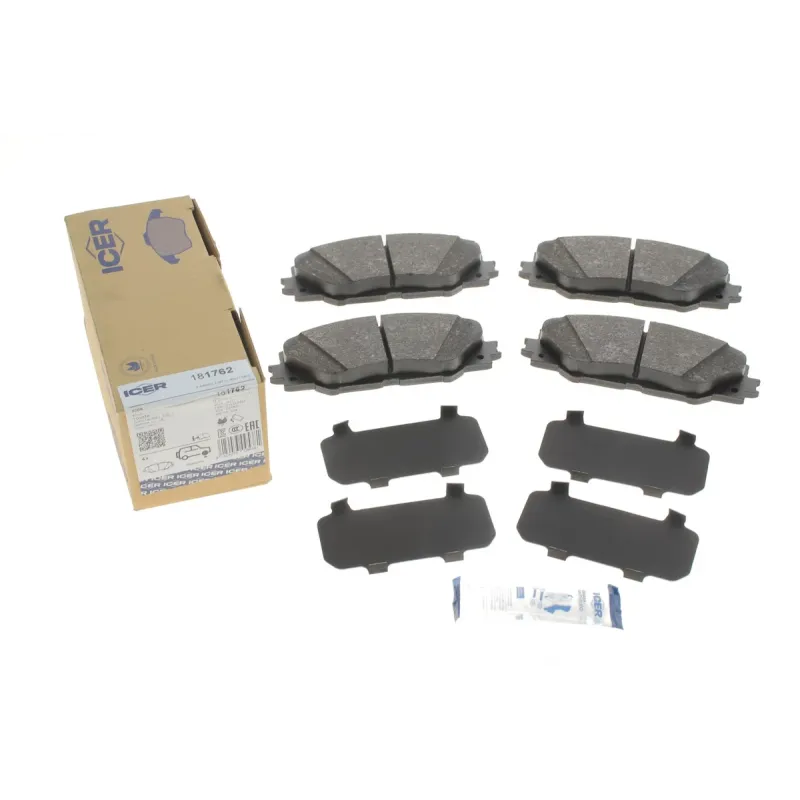 Колодки гальмівні передні ICER 181762 для Toyota Auris, Prius, RAV4 III/IV