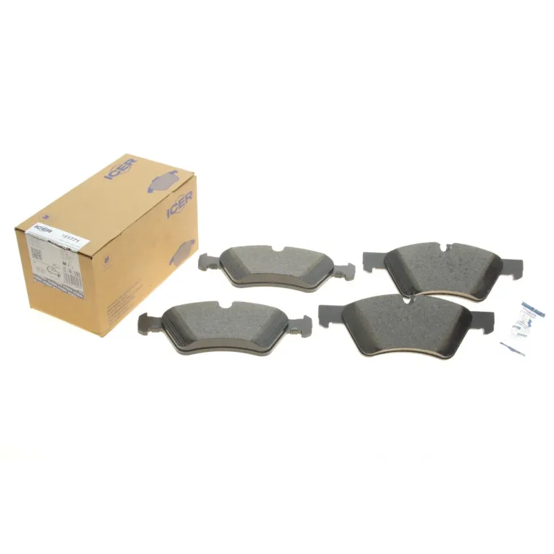 Колодки гальмівні передні ICER 181771 для Mercedes-Benz E-Class W211, M-Class W164, R-Class W251 2003-2014, 193x70.3 мм