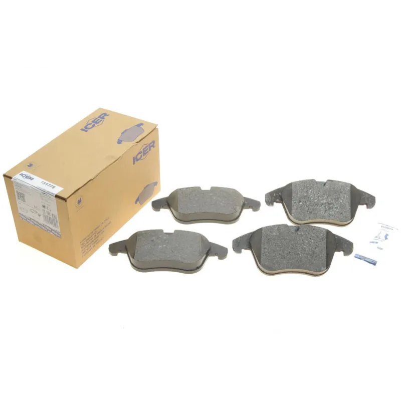 Колодки гальмівні (передні) Ford Mondeo/Galaxy/S-Max/Volvo XC70/V70/S80 07-16/V60/S60/Land Rover 11