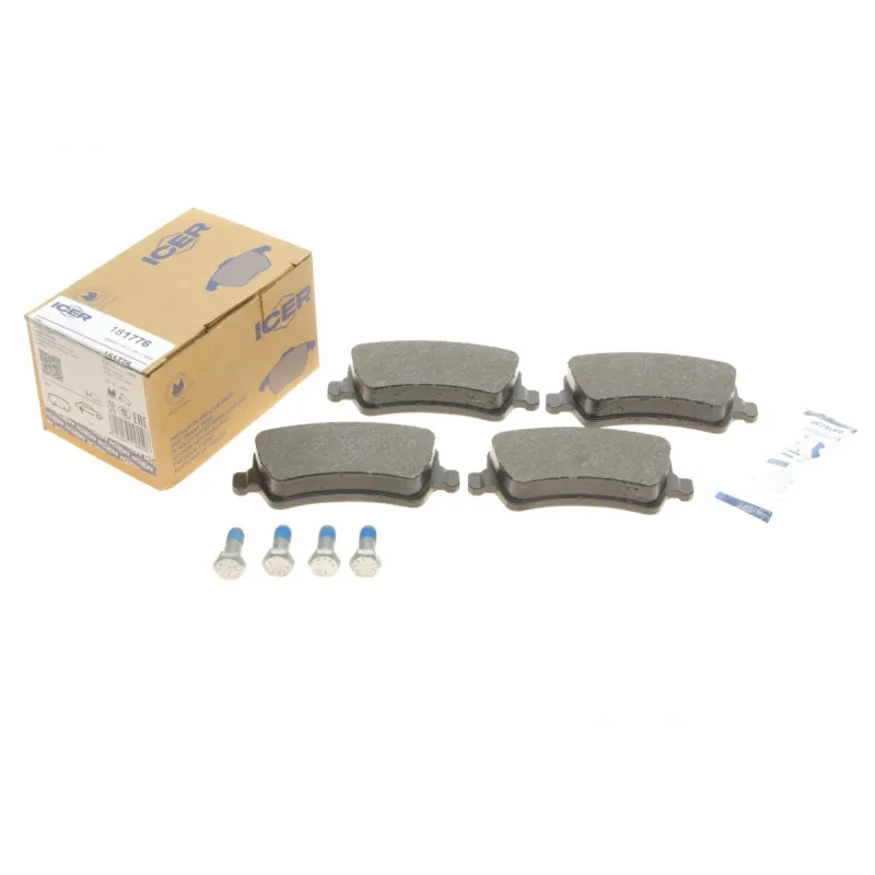 Колодки гальмівні (задні) Ford Galaxy/S-Max 06-15/Volvo S60/S80/V60/V70/XC60/XC70 08-/Land Rover 11