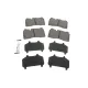 Колодки гальмівні передні/задні ICER 181791 для Audi A3/TT, Seat Leon, Porsche Cayenne, 77.4x15.1x131.8 мм