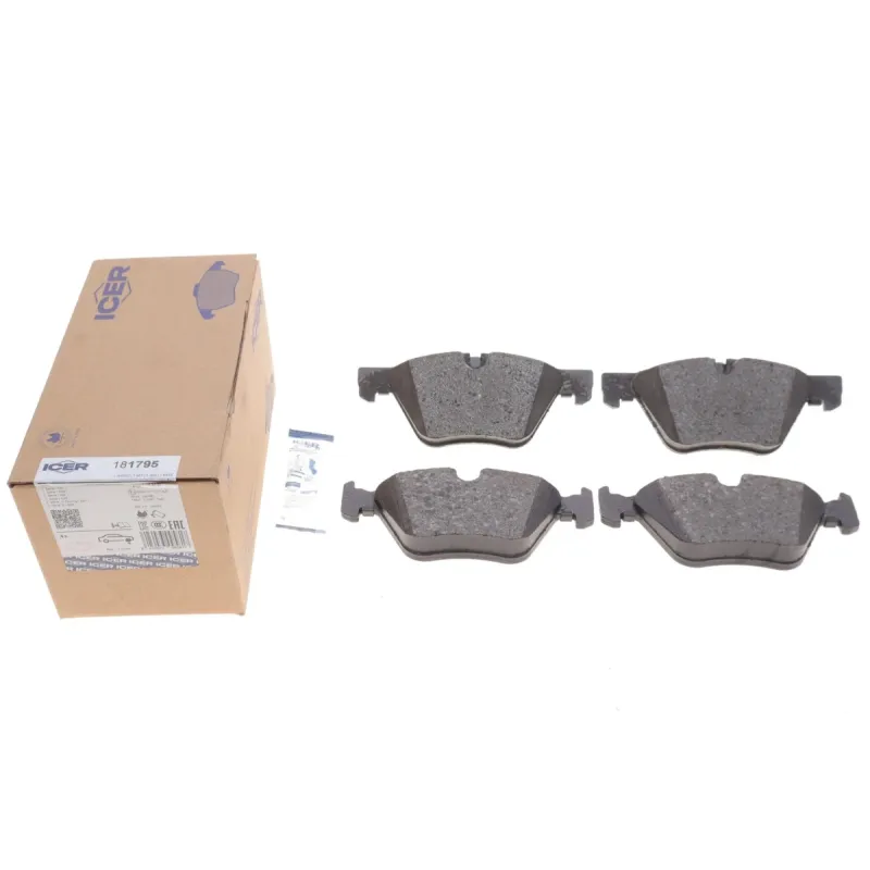 Колодки гальмівні (передні) BMW 1 (E81/E87) 04-12/3 (E90-E93) 05-13/X1 (E84) 11-15