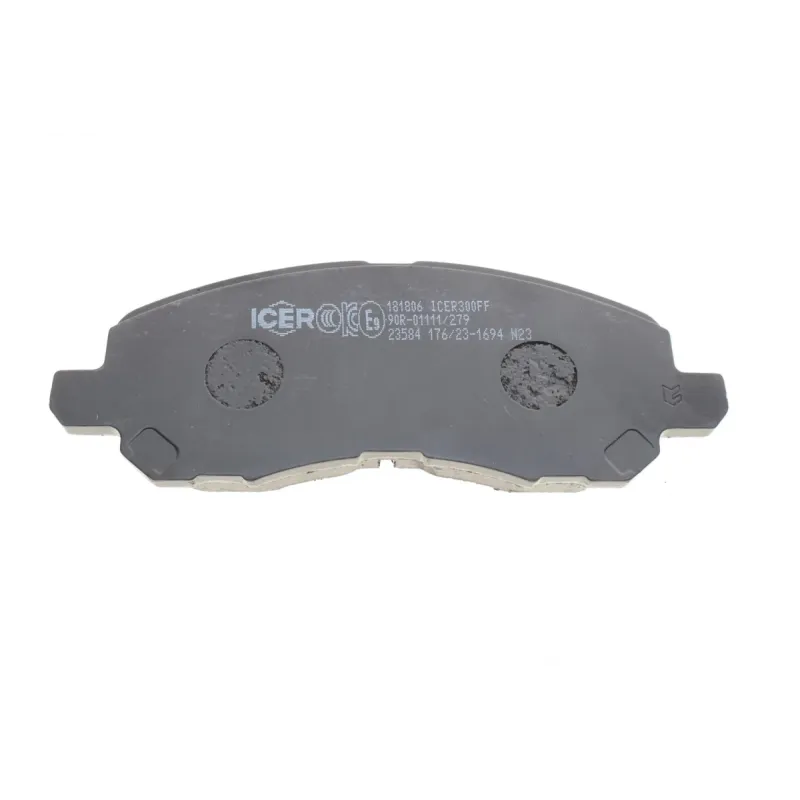 Колодки гальмівні передні ICER 181806 для Citroen C4, Peugeot 4008, Mitsubishi Lancer, Outlander, Jeep, Dodge (144.9x54.9x15.9 мм)