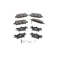 Колодки гальмівні задні ICER 181838 для Nissan Juke, Qashqai, Renault Koleos, 105.5x38x13.7 мм