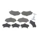 Колодки гальмівні передні ICER 181908-201 для Chrysler Grand Voyager, Dodge Journey, Fiat Freemont