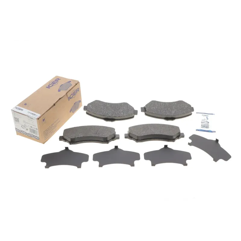Колодки гальмівні передні ICER 181908-201 для Chrysler Grand Voyager, Dodge Journey, Fiat Freemont