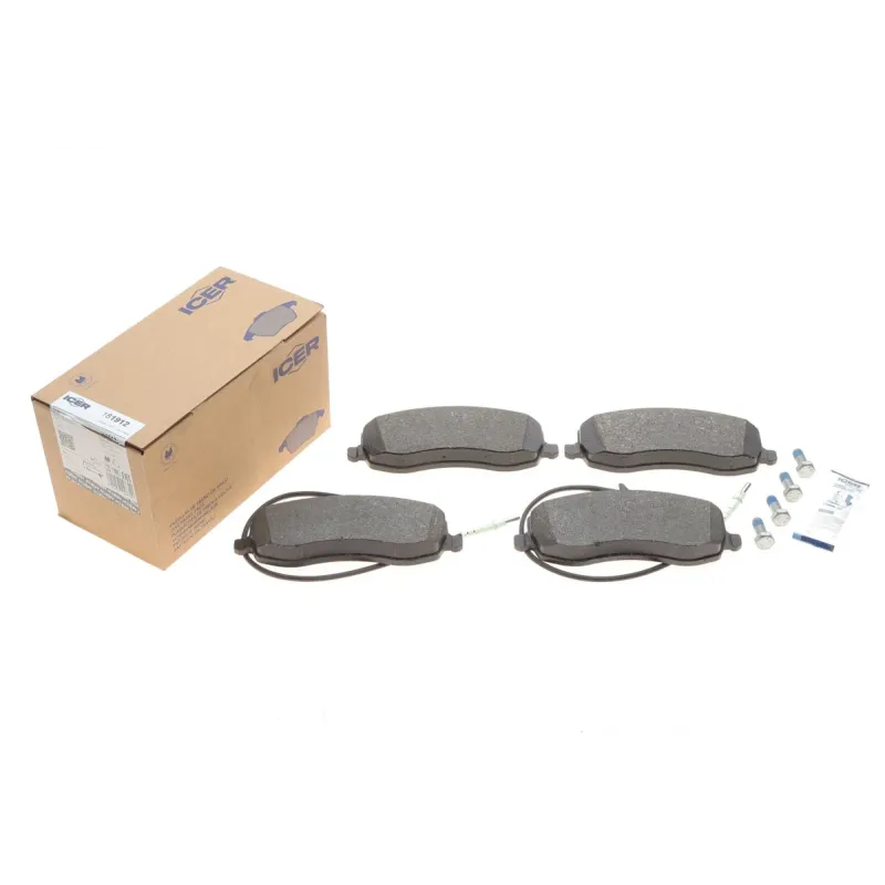 Колодки гальмівні (передні) Citroen C8/Peugeot 807 2.0/2.2 HDi 06-