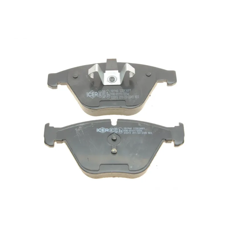 Колодки гальмівні передні ICER 181940 для BMW 3 (E90/F30) 2005-2019, 155.2x68.4x20.3 мм