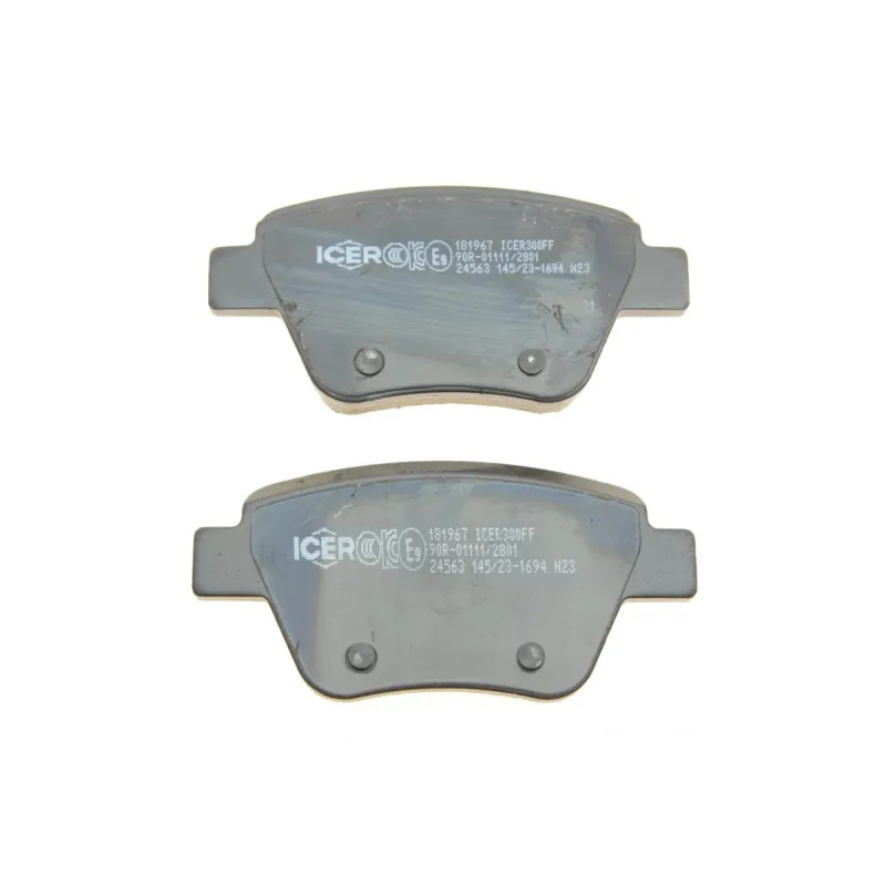 Колодки гальмівні задні ICER 181967 для Audi A1, A3, Skoda Octavia, VW Golf, Passat B7/B8