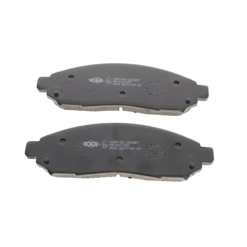 Колодки гальмівні передні ICER 182003-200 для Nissan Leaf, NV200, NP300 Navara, Chevrolet City Express