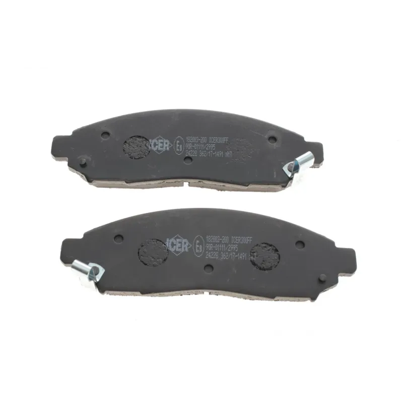Колодки гальмівні передні ICER 182003-200 для Nissan Leaf, NV200, NP300 Navara, Chevrolet City Express