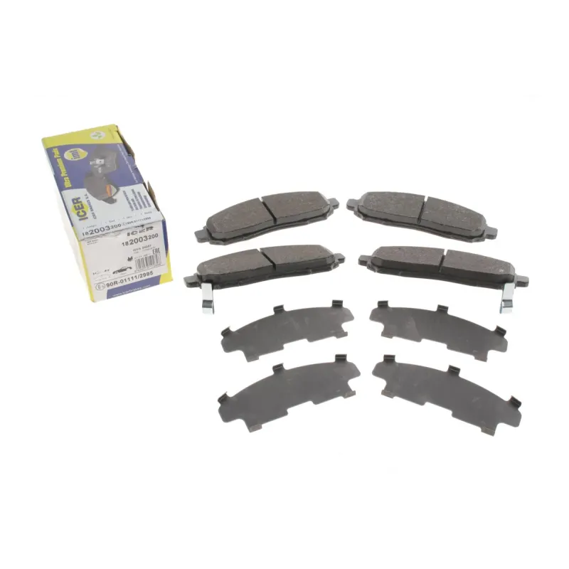 Колодки гальмівні передні ICER 182003-200 для Nissan Leaf, NV200, NP300 Navara, Chevrolet City Express