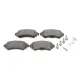 Колодки гальмівні передні ICER 182027 для Citroen C4 B7, DS4 2009-2015, 129.1x61.1x18.5 мм