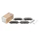 Колодки гальмівні передні ICER 182027 для Citroen C4 B7, DS4 2009-2015, 129.1x61.1x18.5 мм