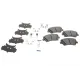 Колодки гальмівні (передні) Hyundai Elantra/ i30/Veloster 11-/Kia Cee'd/Cerato 12-/Soul 09-