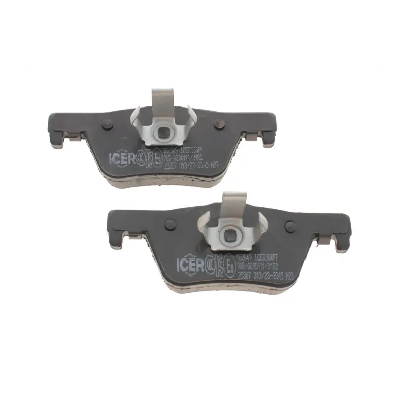 Колодки гальмівні задні ICER 182049 для BMW 1 (F20/F21), 2 (F22/F23), 3 (F30/F31), 4 (F32/F33) 123.1x45.2x17.5 мм