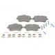 Колодки гальмівні задні ICER 182072-067 для Mercedes-Benz GL-Class X166 2012-, GLE-Class W166 2015-, GLS-Class X166 2015-