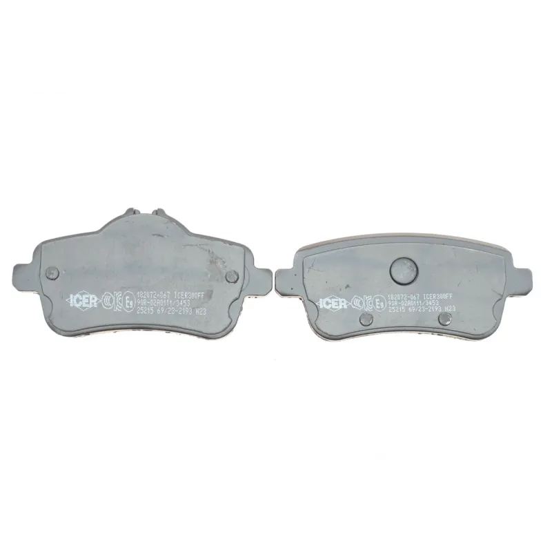 Колодки гальмівні задні ICER 182072-067 для Mercedes-Benz GL-Class X166 2012-, GLE-Class W166 2015-, GLS-Class X166 2015-