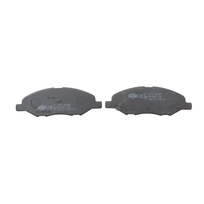 Колодки гальмівні передні ICER 182074 для Nissan Micra, Note, Tiida