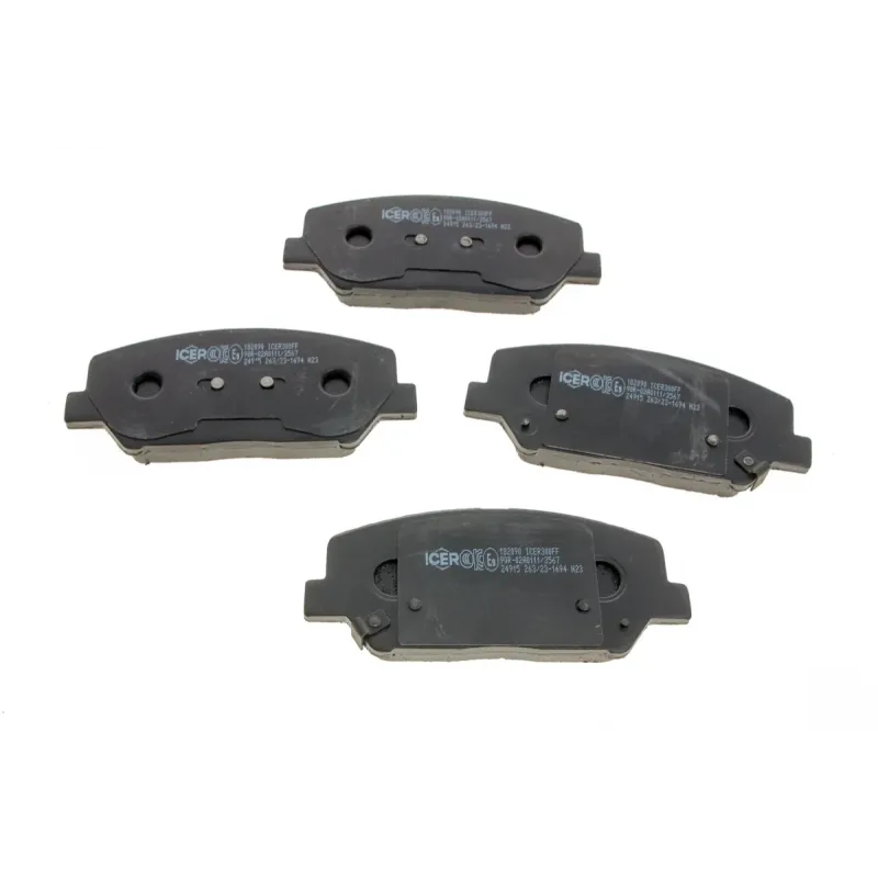 Колодки гальмівні передні ICER 182090 для Hyundai i30, Kia Cee'd, Veloster, Cerato