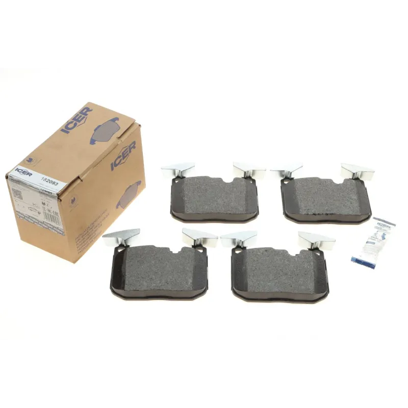 Колодки гальмівні передні ICER 182093 для BMW 1 (F20/F21), 2 (F22/F23), 3 (F30/F31), 4 (F36) 2011-, 113.9x91.3x18.2 мм