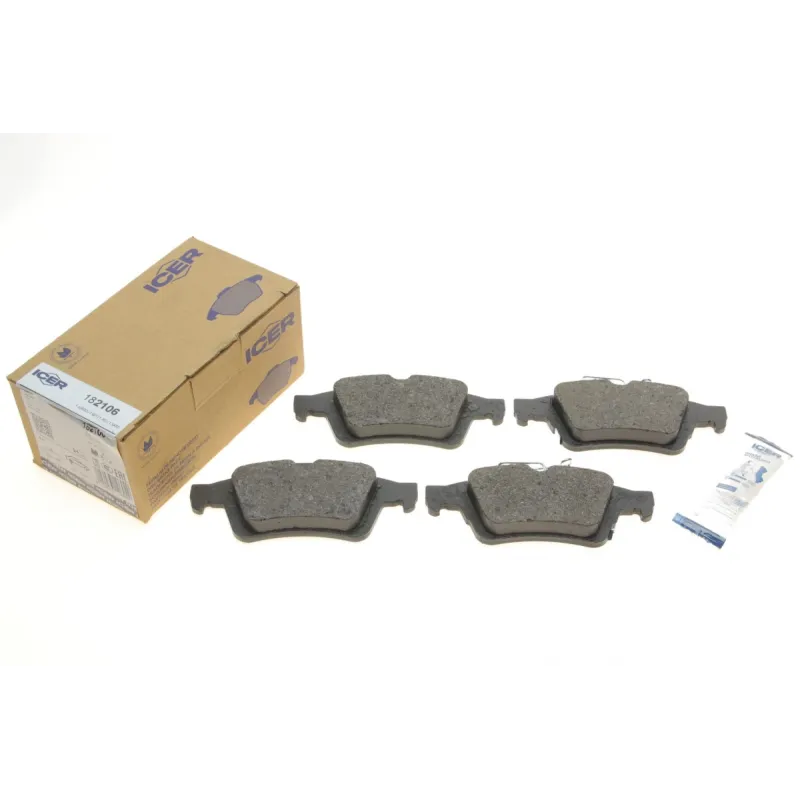 Колодки гальмівні (задні) Ford C-Max/Focus/Kuga/Transit Connect 10-/Citroen C4 09-/Volvo 04-