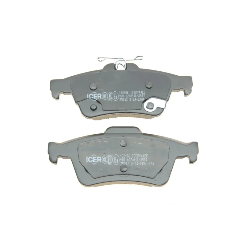 Колодки гальмівні (задні) Ford C-Max/Focus/Kuga/Transit Connect 10-/Citroen C4 09-/Volvo 04-