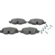 Колодки гальмівні передні ICER 182111-204 для Audi A1/Q3, VW Golf/Passat, Skoda Octavia
