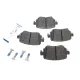 Колодки гальмівні задні ICER 182152 для Audi Q3, VW Golf, Skoda Octavia, Seat Leon, 104.1x52.1 мм