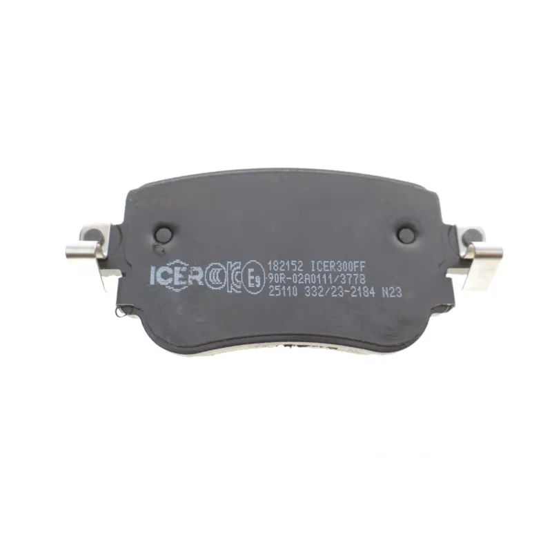 Колодки гальмівні задні ICER 182152 для Audi Q3, VW Golf, Skoda Octavia, Seat Leon, 104.1x52.1 мм