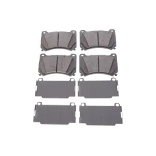 Колодки гальмівні передні ICER 182163 для Hyundai Elantra MD/UD, Equus, Genesis (DH) 2009-2015, 126x81.8x17.3 мм