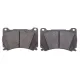 Колодки гальмівні передні ICER 182163 для Hyundai Elantra MD/UD, Equus, Genesis (DH) 2009-2015, 126x81.8x17.3 мм