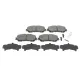 Колодки гальмівні передні ICER 182181-200 для Nissan Qashqai II, X-Trail T32, Renault Koleos II 141.8x59.8x16.1 мм