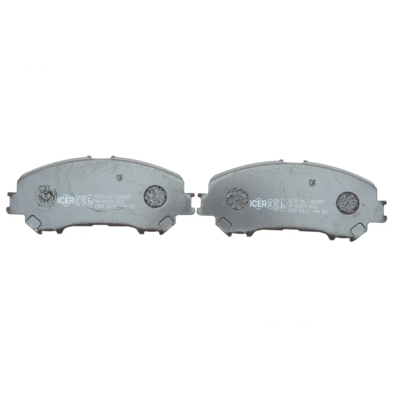 Колодки гальмівні передні ICER 182181-200 для Nissan Qashqai II, X-Trail T32, Renault Koleos II 141.8x59.8x16.1 мм